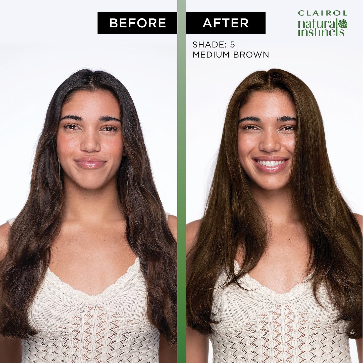 Clairol Natural Instincts, 5R Medium Auburn