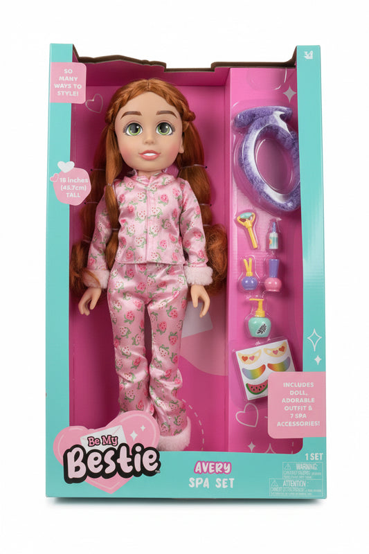 Be My Bestie Doll Avery Spa Set