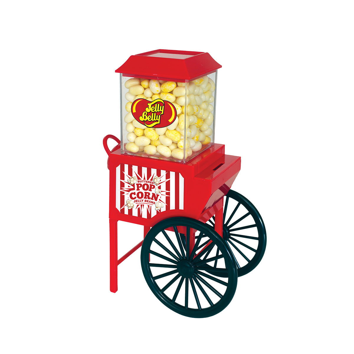 Buttered Popcorn Cart Bean Machine & Bank  **EXP 09/04/25** **DAMAGED BOX**