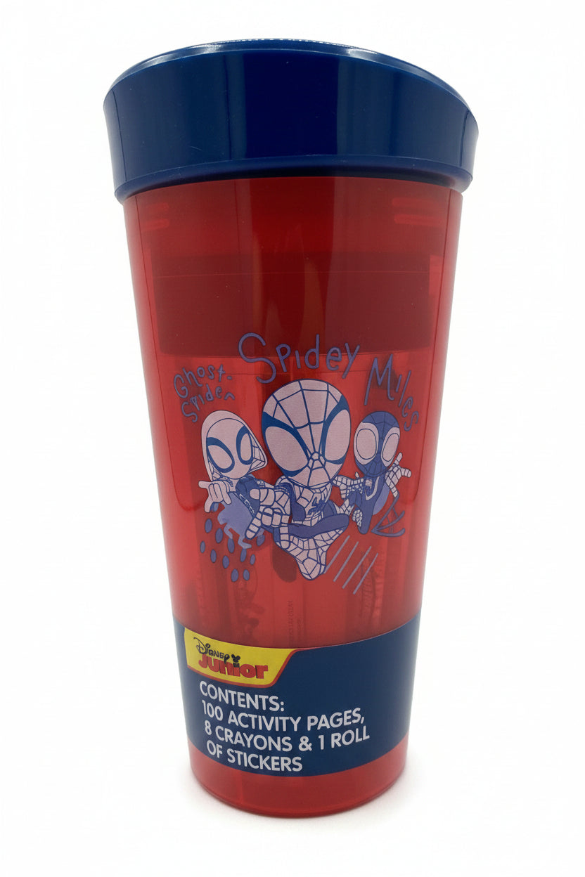 Disney Junior Spidey & Friends Travel Activity Cup