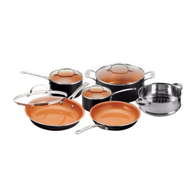 Gotham Steel 10-pc. Aluminum Non-Stick Cookware Set *Damaged Box*
