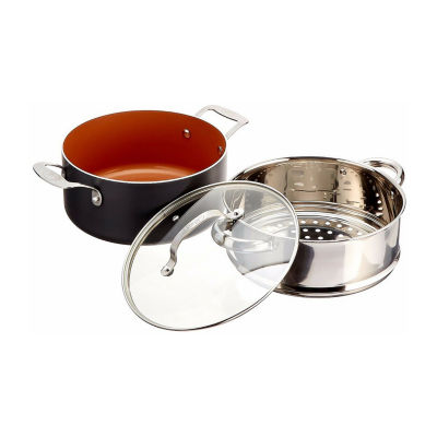 Gotham Steel 10-pc. Aluminum Non-Stick Cookware Set *Damaged Box*
