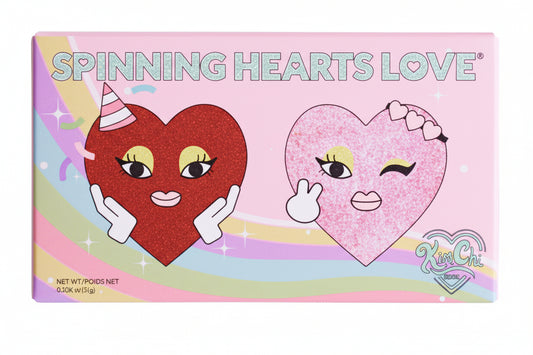 Kimchi Spinning Hearts Love Duo - Cherry Pop *Packaging May Vary* *Damaged Package*
