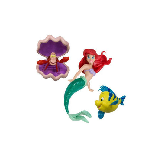 Disney Little Mermaid Dive Characters Kids Pool Toy Ariel Flounder & Sebastian