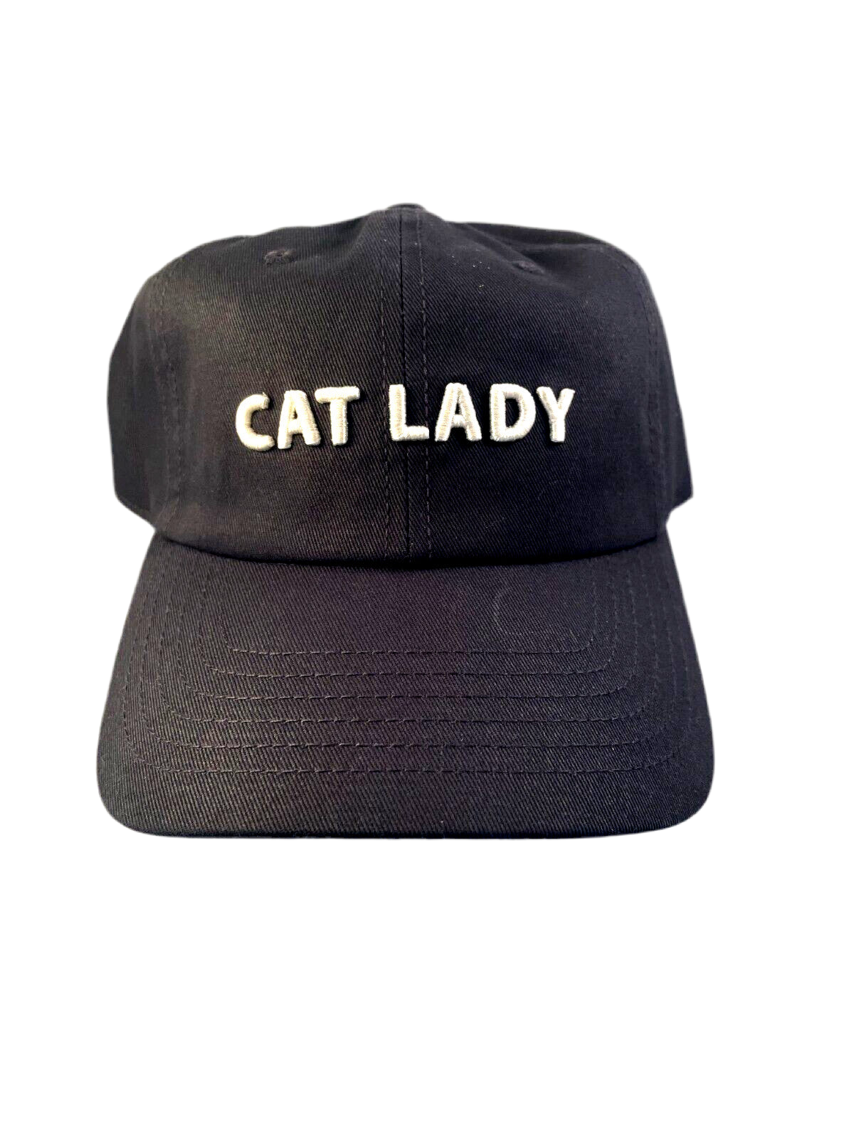Cuddle Collab Womens CAT LADY Baseball Hat