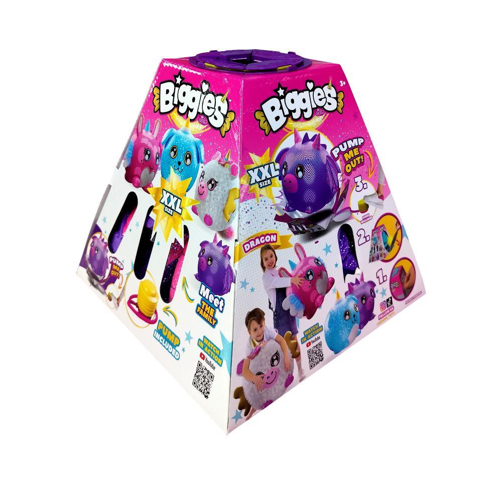 Biggies Inflatable Dragon Plush Toy