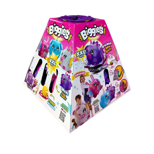 Biggies Inflatable Dragon Plush Toy