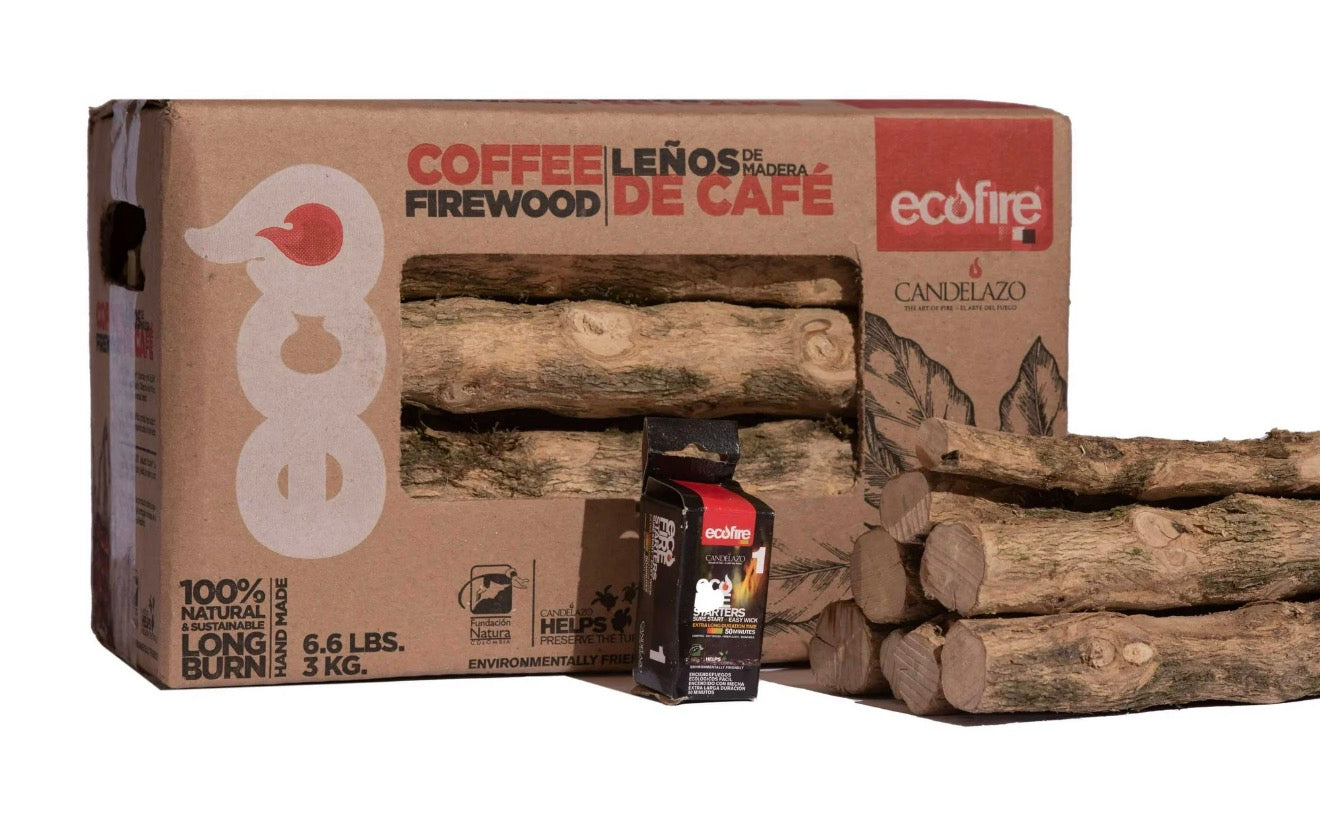 EcoFire - Coffee Firewood 6.6Lbs