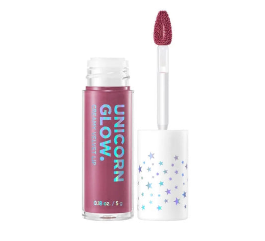 UNICORN GLOW Creamy Velvet Lip Long-Lasting Semi-Matte Lip Tint - #6 Rosy Mauve