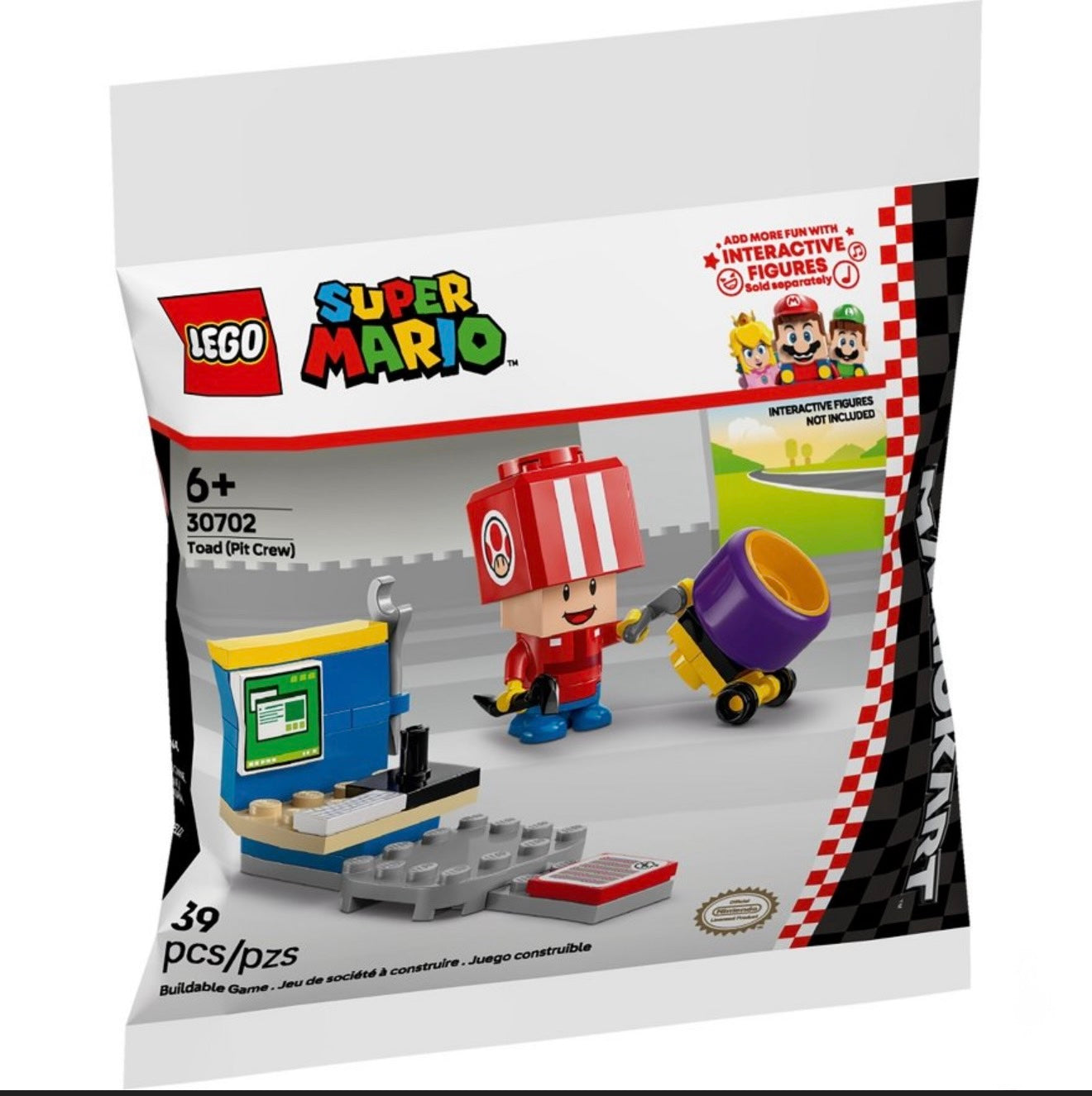 Mario Kart Toad Pit Crew by LEGO