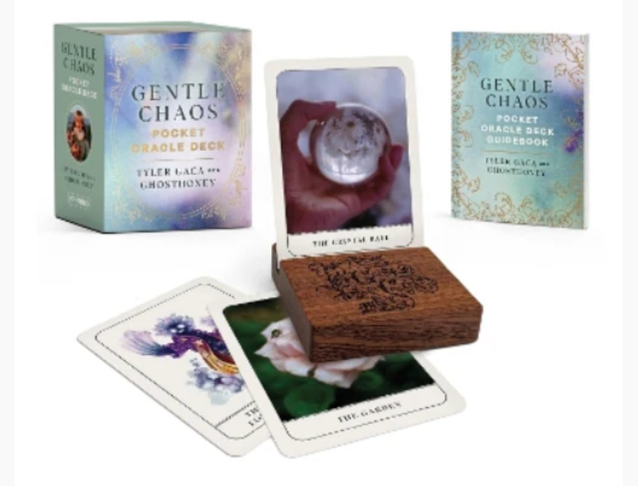 Gentle Chaos Pocket Oracle Deck by Tyler Gaca & Ghosthoney