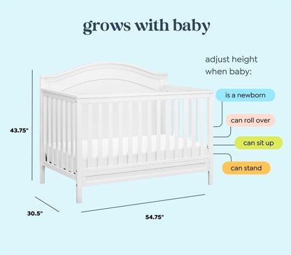 4-in-1 Convertible Crib
