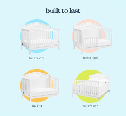 4-in-1 Convertible Crib