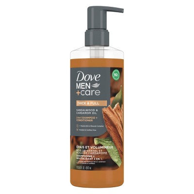 Dove Men+Care 2-in-1 Pro Thick Full Shampoo - 17.5oz