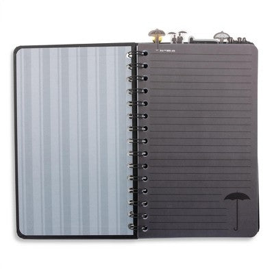 Silver Buffalo Gilmore Girls Life and Death Brigade 5-Tab Spiral Notebook With 75 Sheets