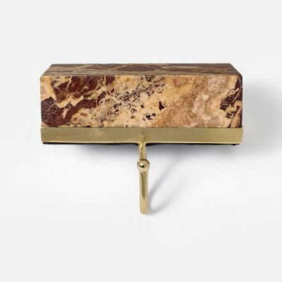 Marble Stocking Holder Red - Threshold  designed with Studio McGee
