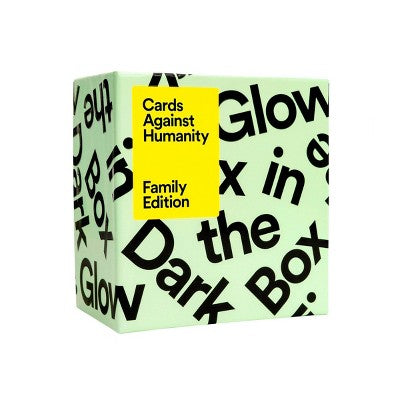 Cards Against Humanity Family Edition: Glow in the Dark Box   Expansion for the Game