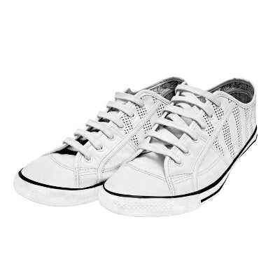 Shoe Gear Flat Athletic Shoe Laces - White 36"