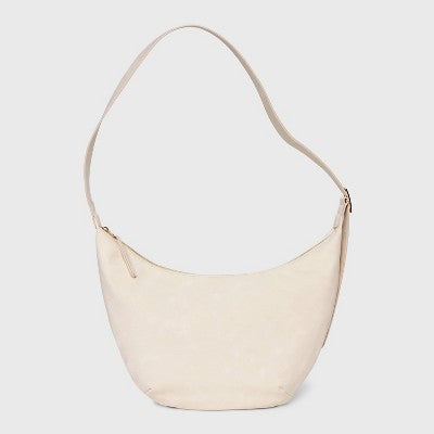 Slouchy Crescent Sling Handbag - Universal Thread  Cream