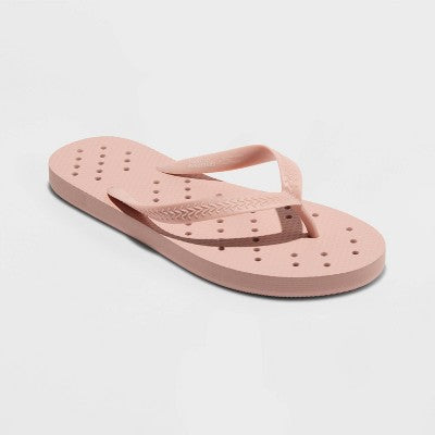 XS Shower Flip Flops Pink - Room Essentials