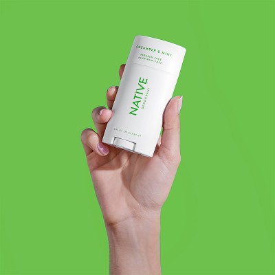 Native Deodorant - Cucumber & Mint - Aluminum Free - 2.65 oz