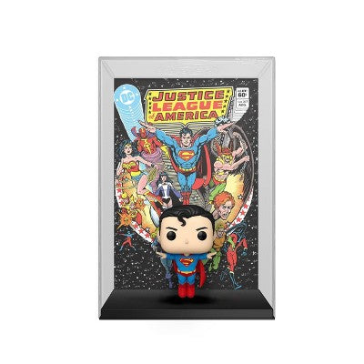 Funko POP! Comic Cover: DC Justice League of America Superman Figure *VERY DAMAGED BOX*