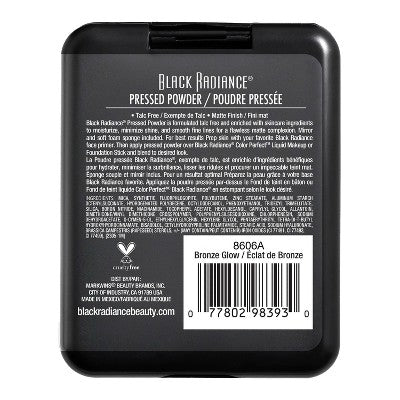 Black Radiance Pressed Powder - Bronze Glow - 0.28oz
