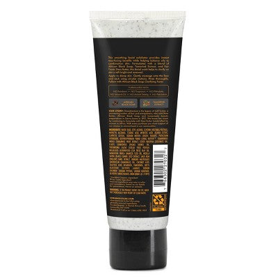 SheaMoisture African Black Soap Clarifying Facial Wash & Scrub - 4 oz