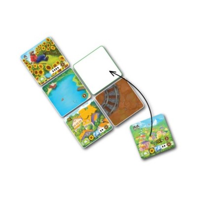 Sunflower Valley - A Tile Laying Game Board Game