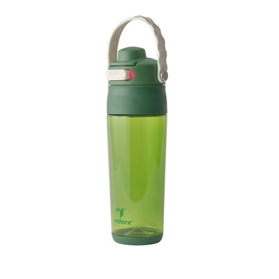 Reduce 24oz Aura Tritan Water Bottle Dark Green: Leakproof,  Dishwasher-Safe, Portable Drinkware for All Ages