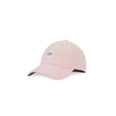 Adult Callaway Heritage Twill Hat - Pink Adjustable Velcro Strap One Size Fits Most