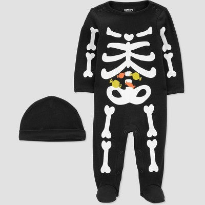 Baby 9M Carter's Just One You Skeleton Sleep N' Play