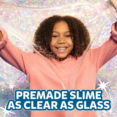 Elmer's Gue Glassy Clear Premade Slime 4oz *Damaged Package*