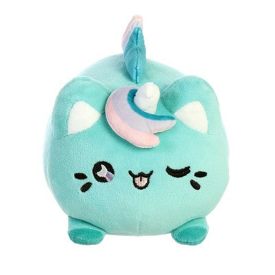 Aurora Small Moon Blossom Meowchi Tasty Peach Enchanting Stuffed Animal Green 7 Inch