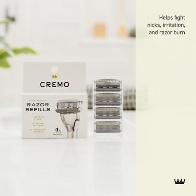 Cremo Barber Grade Razor Refills - 4ct **Damaged Box** – Lynn’s Discounts