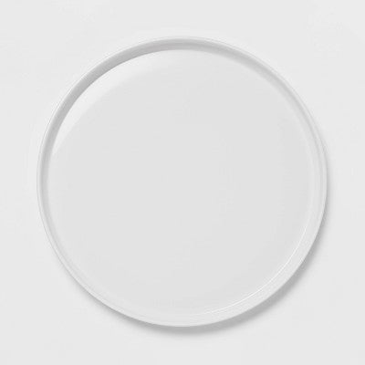 Plastic Stella Dinner Plate White 10.5 Inch - Threshold