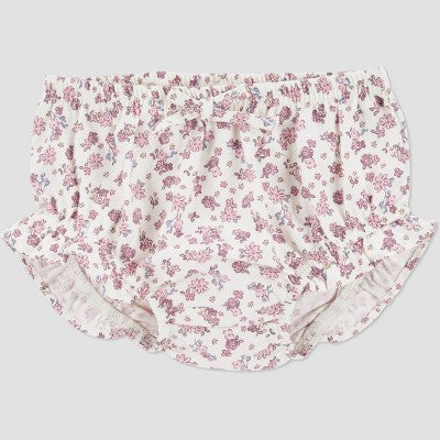 Girls' 3M Carter's Just One You® Baby 3pc Floral Sweater & Bloomer with Tights Set - Pink