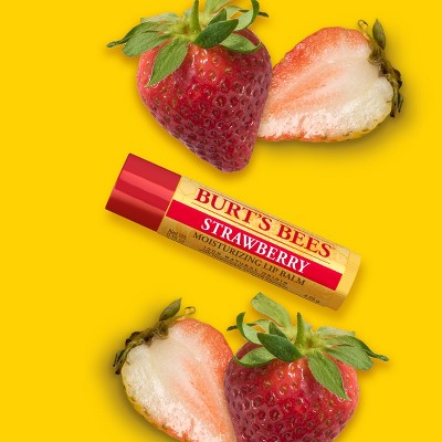 Burt's Bees Lip Balm - Strawberry - 0.15oz
