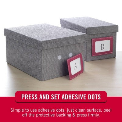 VELCRO 5/8 15ct Sticky Back Dots Mounting Adhesive for Classroom and Office Organization White *Damaged Package*