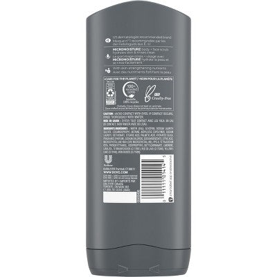 Dove Body and Face Wash Exfoliating Deep Clean, 13.5 oz