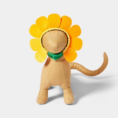 Halloween Orange Sunflower Cat Costume - Hyde & EEK! Boutique One Size Fits Most