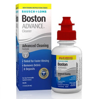Bausch + Lomb Boston Advance Cleansing Contact Lens Solution - 1 fl oz **Exp:02/2028**