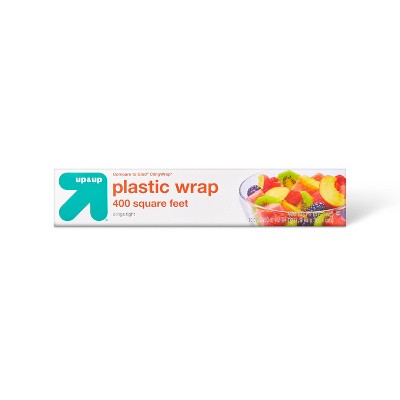Plastic Wrap - 400 sq ft - up & up *Damaged Box* *Packaging May Vary*