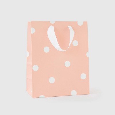 Small Gift Bag Pink with White Dot - Sugar Paper  + Target