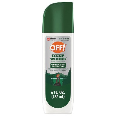 OFF! Deep Woods Mosquito Repellent - 6oz *Missing Lid*