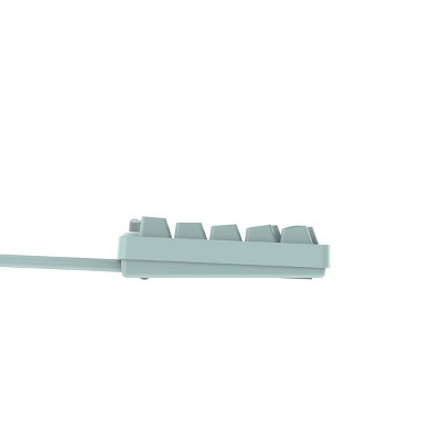 North Base Computer Keyboard - Blue: Compact Mechanical USB-A with Backlit Keys, 60% Layout