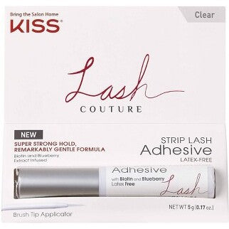 KISS Products Lash Couture Super Strong False Eyelashes Adhesive - Clear - 0.17oz *Packaging May Vary*