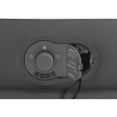 Intex Mid Rise 12 Inch Air Mattress with Internal USB Pump - Twin Size