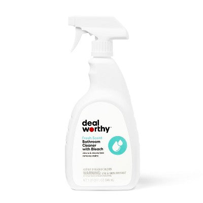Bathroom Cleaner - Fresh Scent - 32 fl oz - Dealworthy