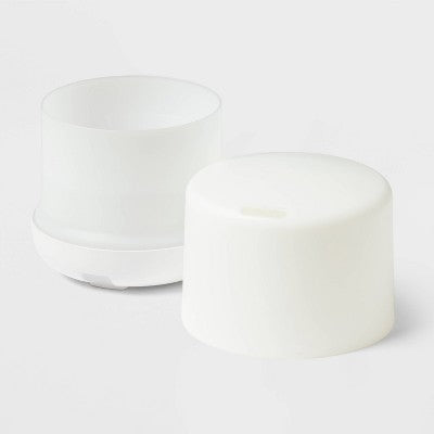 Small 120ml White Diffuser - Room Essentials : Ultrasonic Aroma Diffusion, 4-Hour Run Time